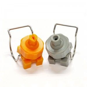 Buse de clip de bille réglable en plastique